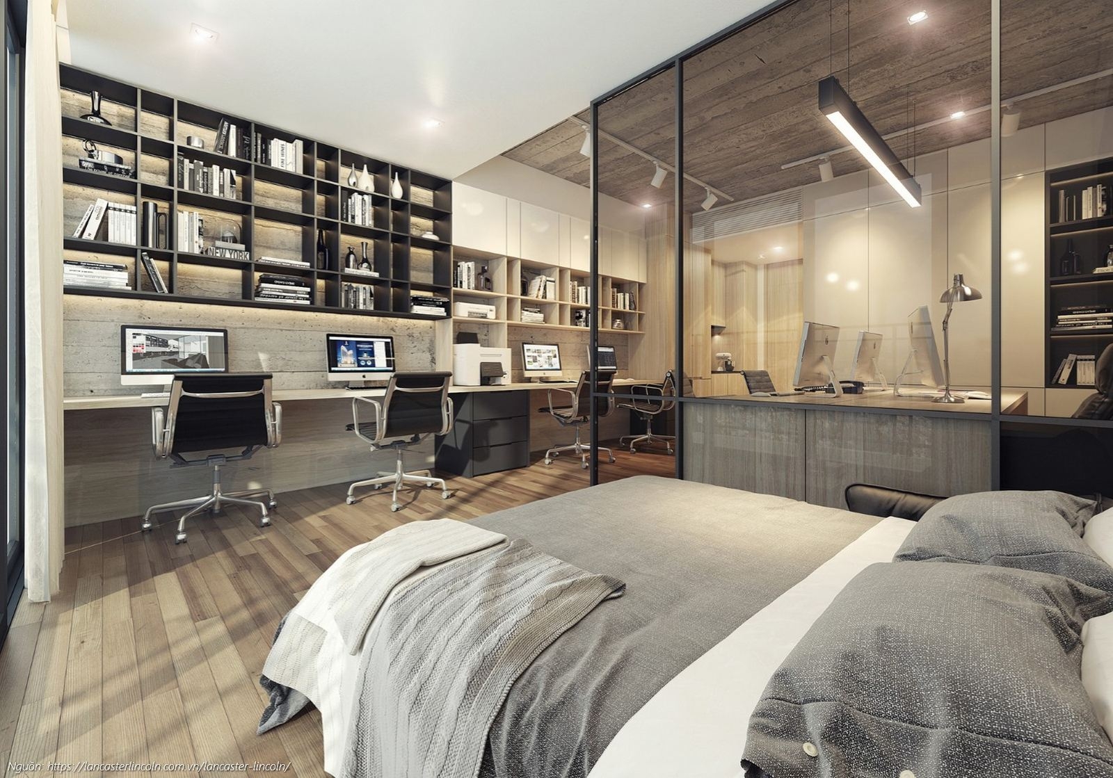 Nhà Mẫu Officetel Dự án Lancaster Lincoln Quận 4