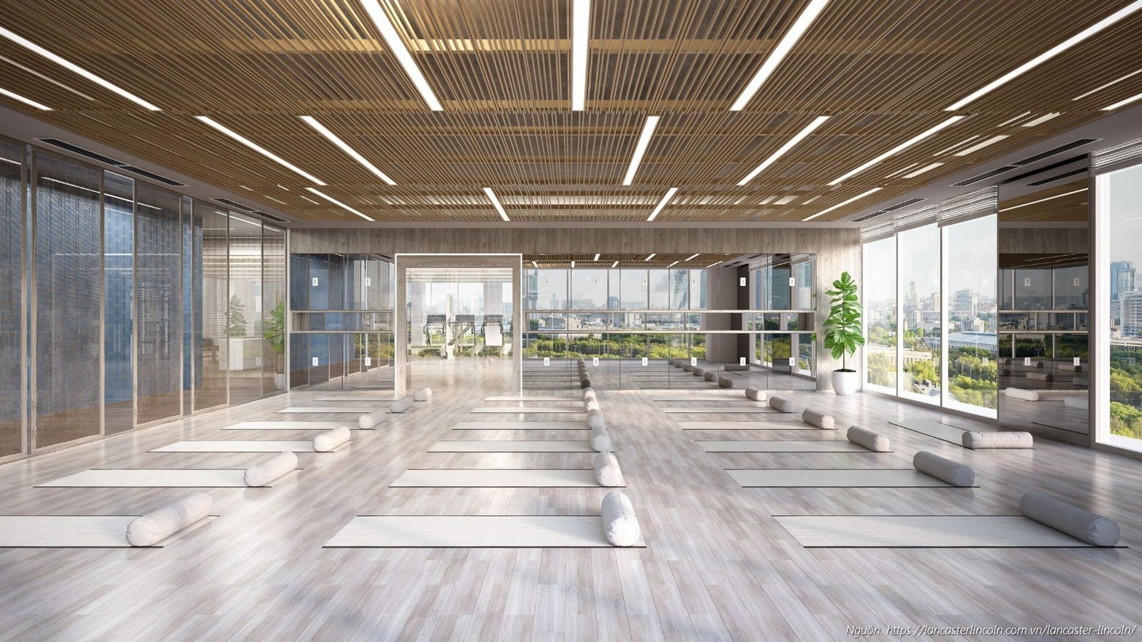 Trung tâm thể hình Gym và Yoga - Tiện ích nội khu dự án Lancaster Lincoln Quận 4