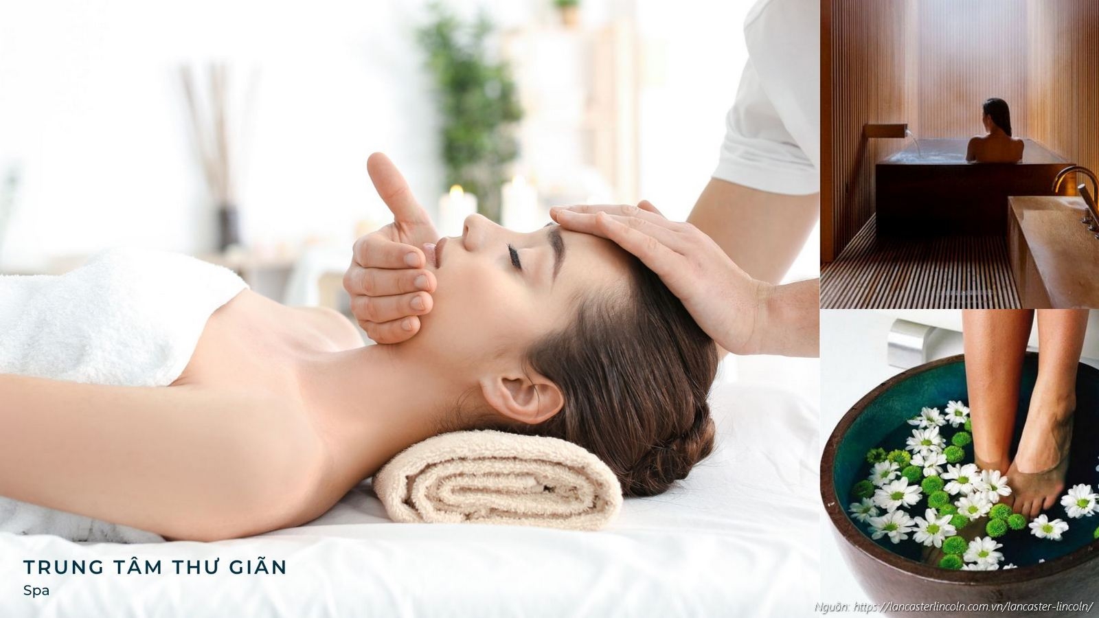 Trung tâm thư giãn Spa và Jacuzzi - Tiện ích nội khu dự án Lancaster Lincoln Quận 4